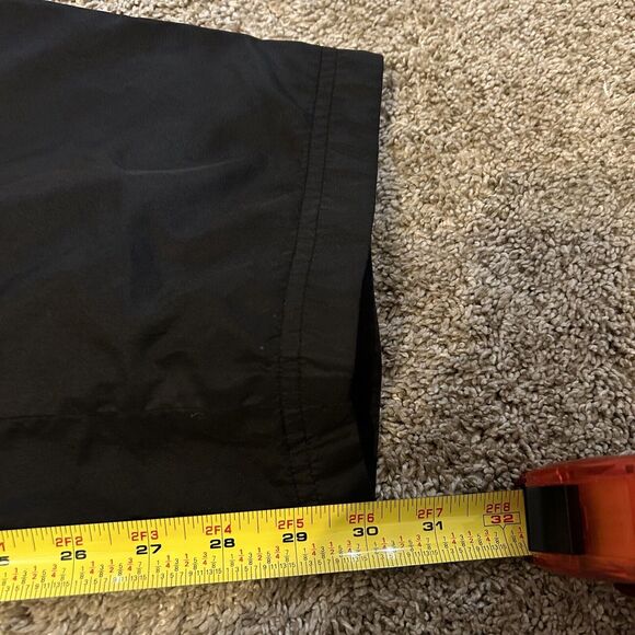 Vintage Adidas Break Away Pants Black Side Snap Warm Up Track Sweatpants 90s L - Picture 8 of 9